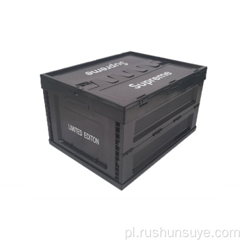 53L Black Fashion Folding Box z okładką